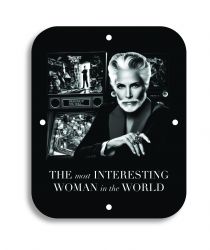 Metal Game Room Sign - The Most Interesting Woman In The World